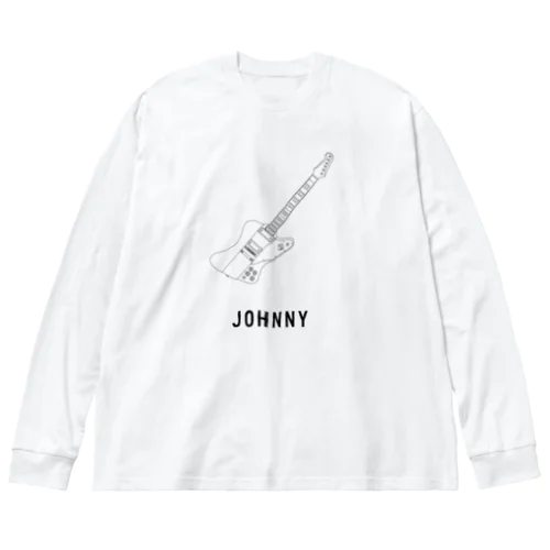 JOHNNY -black line- ビッグシルエットロングスリーブTシャツ