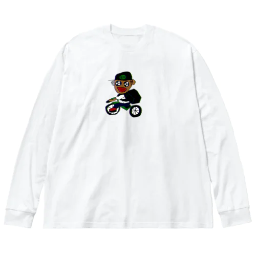 施しの使者マイク Big Long Sleeve T-Shirt