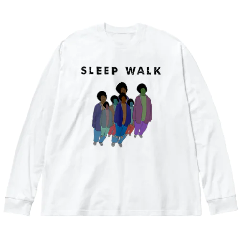 SleepWALK ビッグシルエットロングスリーブTシャツ