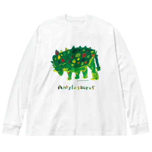 アンキロサウルス ビッグシルエットロングスリーブTシャツ