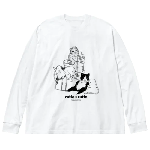 バンクーバーの猫たち Big Long Sleeve T-Shirt