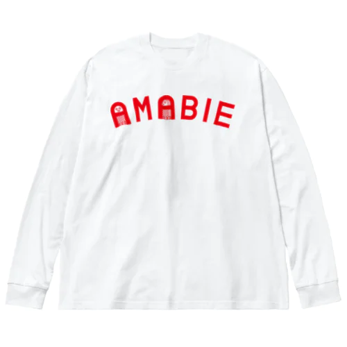 AMABIE 루즈핏 롱 슬리브 티셔츠