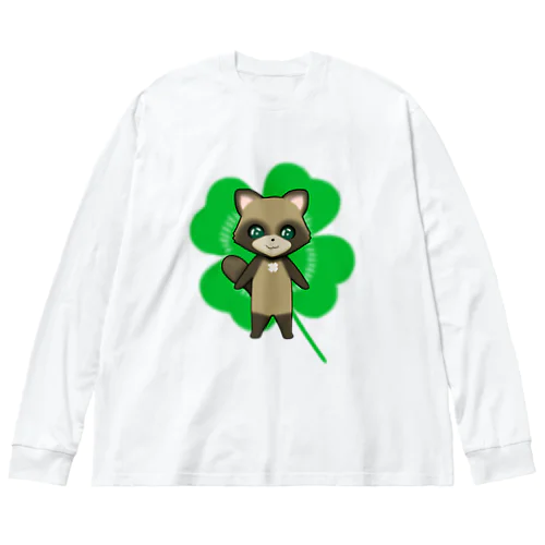 四つ葉印の化け狸ちゃん Big Long Sleeve T-Shirt