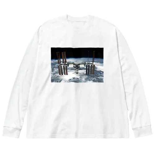 国際宇宙ステーション「ISS」 Big Long Sleeve T-Shirt