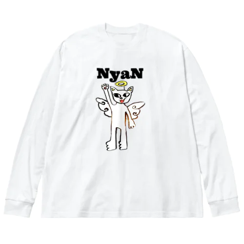 ねこ小天使 Big Long Sleeve T-Shirt