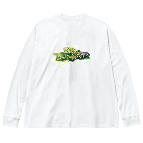 春風に吹かれて Big Long Sleeve T-Shirt