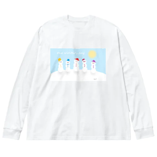 あるふゆのひ。 ビッグシルエットロングスリーブTシャツ