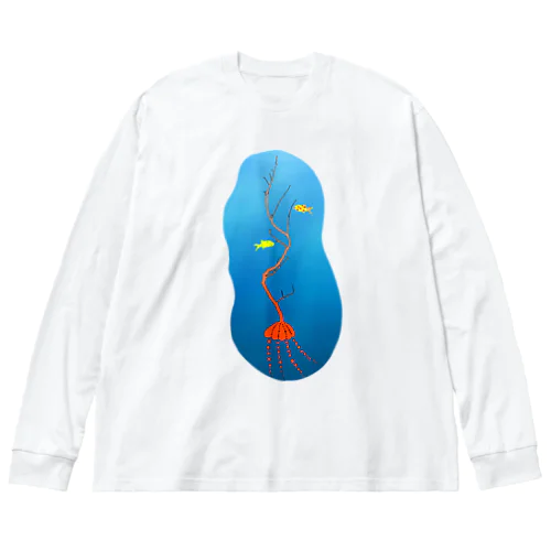 漂う木クラゲ Big Long Sleeve T-Shirt