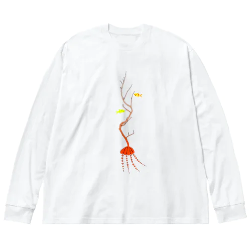 漂う木クラゲ Big Long Sleeve T-Shirt