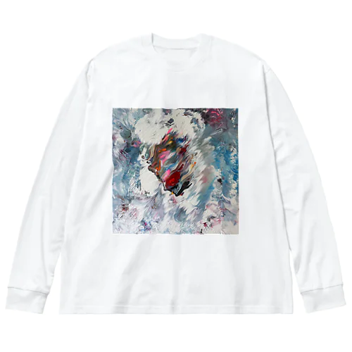 Side Face 003 Big Long Sleeve T-Shirt