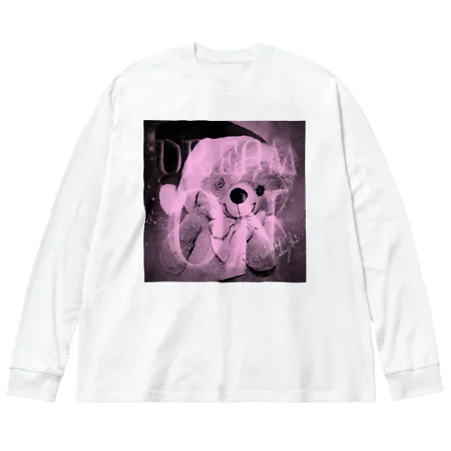 どりおんくまさんぴんく Big Long Sleeve T-Shirt