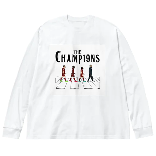 liverpool White ビックロンT Big Long Sleeve T-Shirt