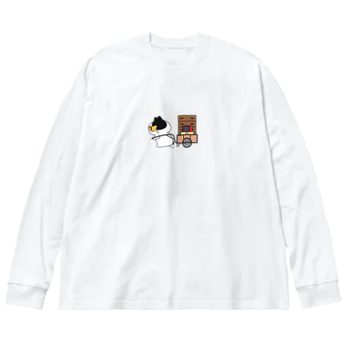 飛ぶ箱　猫　アイテム Big Long Sleeve T-Shirt