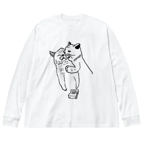 ガブ猫 Big Long Sleeve T-Shirt