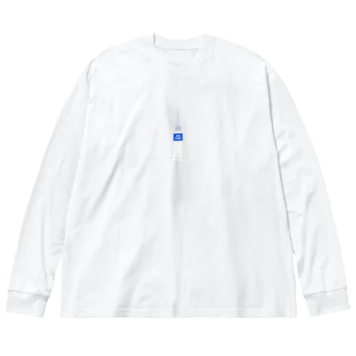 接着剤 ビッグシルエットロングスリーブTシャツ