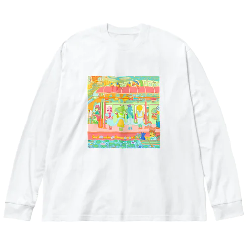 dawn ビッグシルエットロングスリーブTシャツ