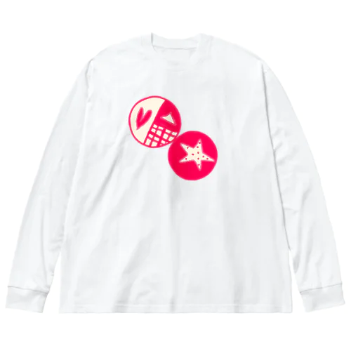 red　circle Big Long Sleeve T-Shirt