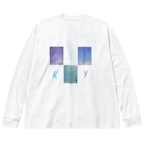 sky3 ビッグシルエットロングスリーブTシャツ