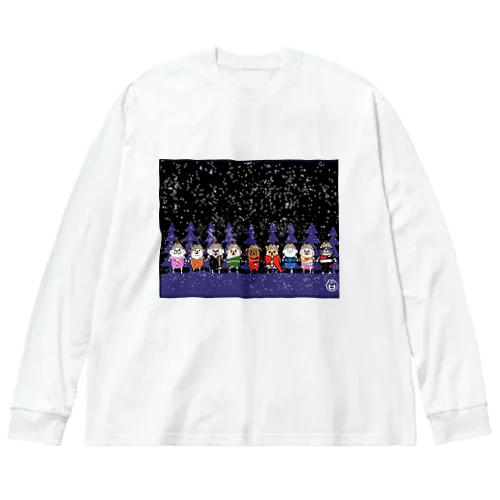 マーベルドッグス笠地蔵 Big Long Sleeve T-Shirt