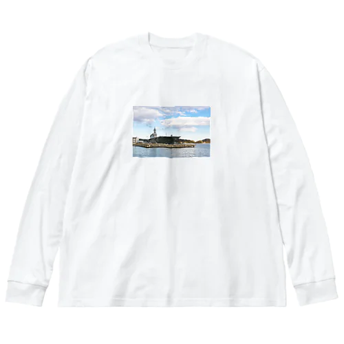 護衛艦「いずも」 ビッグシルエットロングスリーブTシャツ