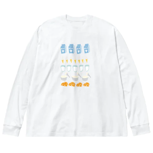 dairy2021 ビッグシルエットロングスリーブTシャツ