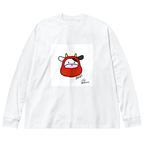 丑だるま✿2021 Big Long Sleeve T-Shirt