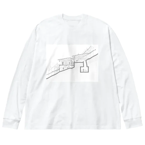 葡萄棚に住む Big Long Sleeve T-Shirt