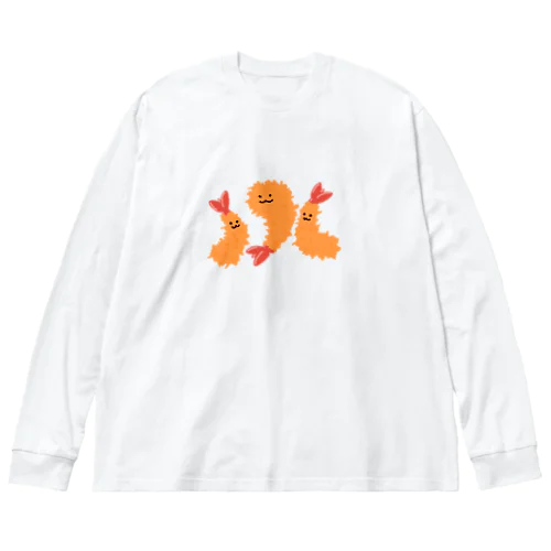 えびふらいず ビッグシルエットロングスリーブTシャツ