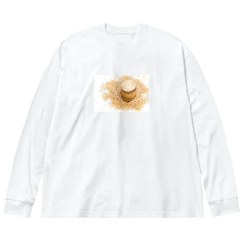 仮想通過　ビットコイン Big Long Sleeve T-Shirt