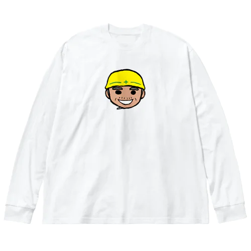 現場のとっちゃ Big Long Sleeve T-Shirt