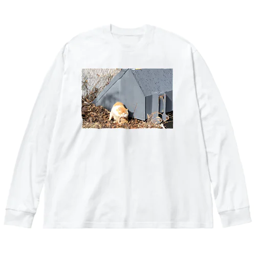 憎みねこ（やさしい） Big Long Sleeve T-Shirt