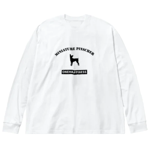 ONEHAPPINESS　ミニチュアピンシャー Big Long Sleeve T-Shirt