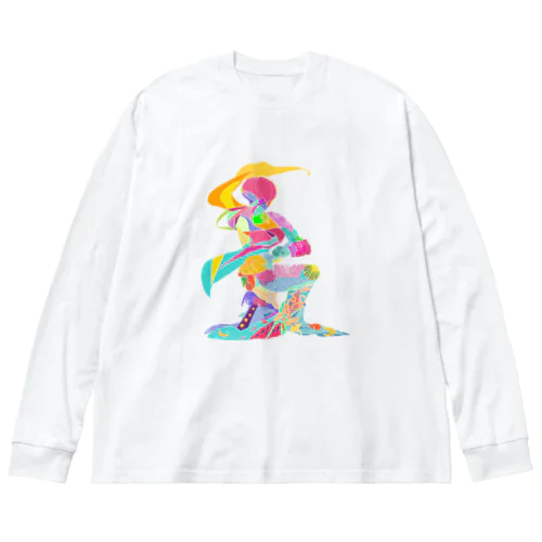 dancers 009 ビッグシルエットロングスリーブTシャツ