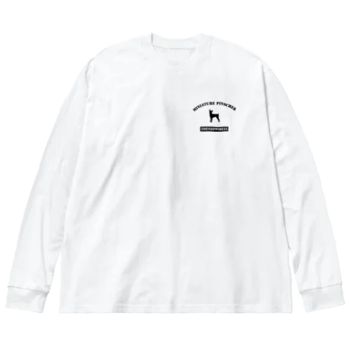 ONEHAPPINESS　ミニチュアピンシャー Big Long Sleeve T-Shirt