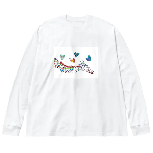 喜びに生きるタツ Big Long Sleeve T-Shirt