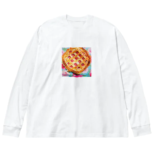 Sweet apple pie  ビッグシルエットロングスリーブTシャツ