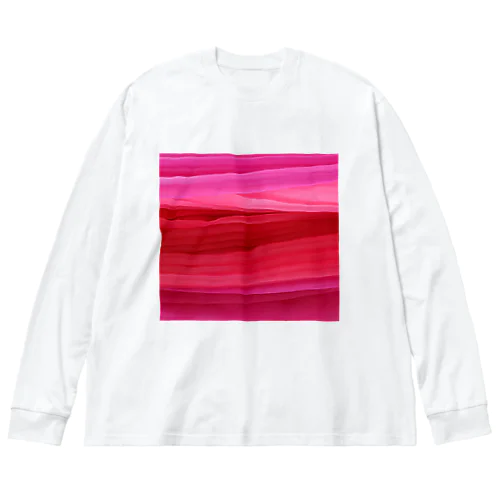 コーラルおーがんじー Big Long Sleeve T-Shirt