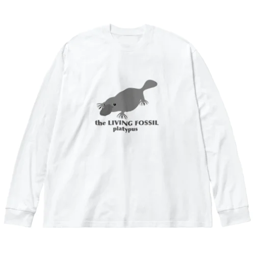 生きる化石（カモノハシ） Big Long Sleeve T-Shirt