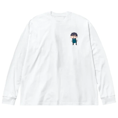 mmm色付き ビッグシルエットロングスリーブTシャツ