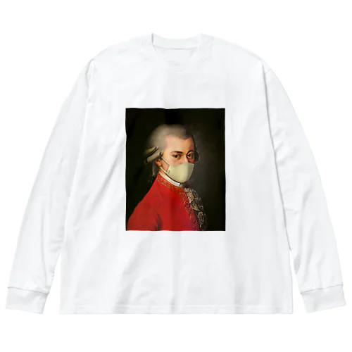 マスク　モーツァルト　 Mozart ビッグシルエットロングスリーブTシャツ