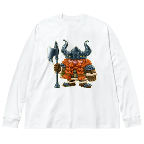 ドワーフの青年 Big Long Sleeve T-Shirt