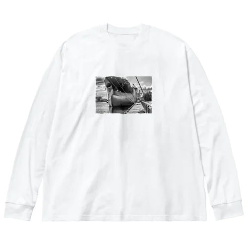 建造中の大型船 Big Long Sleeve T-Shirt