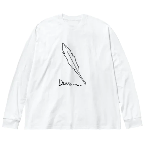 羽ペン Big Long Sleeve T-Shirt