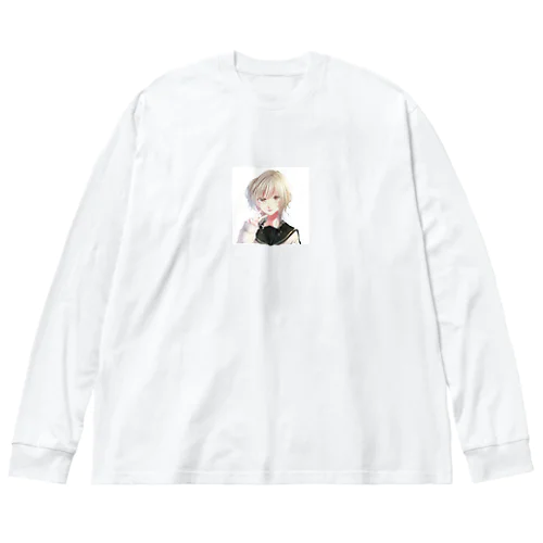 セーラー服の女の子 Big Long Sleeve T-Shirt