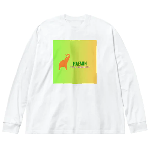 HAEMIN Offical GOODS ビッグシルエットロングスリーブTシャツ