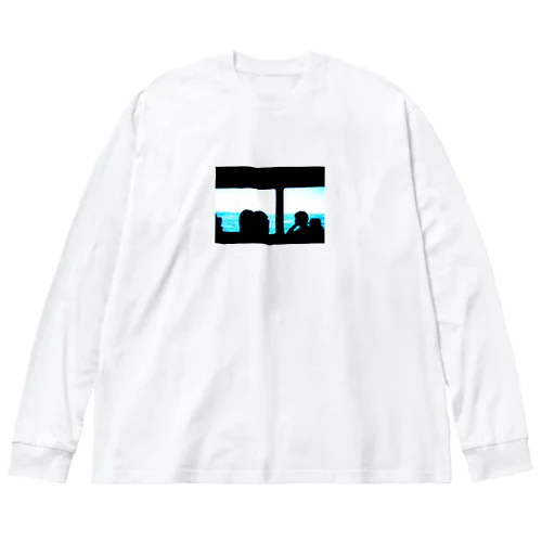 車窓 Big Long Sleeve T-Shirt