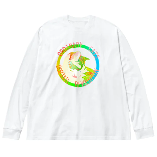 Ordinary Cats02h.t.(春) ビッグシルエットロングスリーブTシャツ