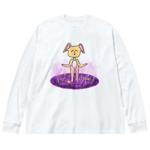 犬召喚 Big Long Sleeve T-Shirt