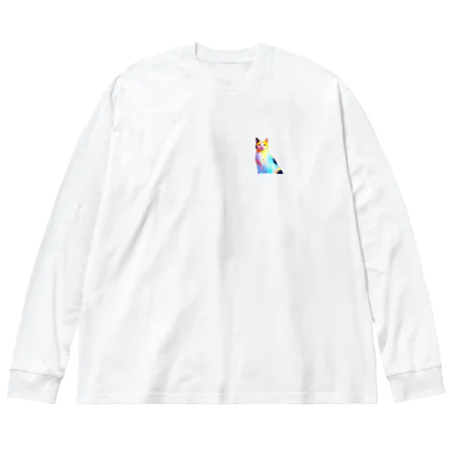 ミケ子ちゃん Big Long Sleeve T-Shirt