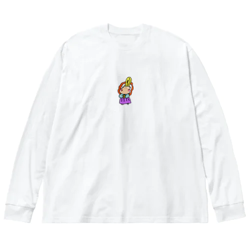 弁天さま ビッグシルエットロングスリーブTシャツ